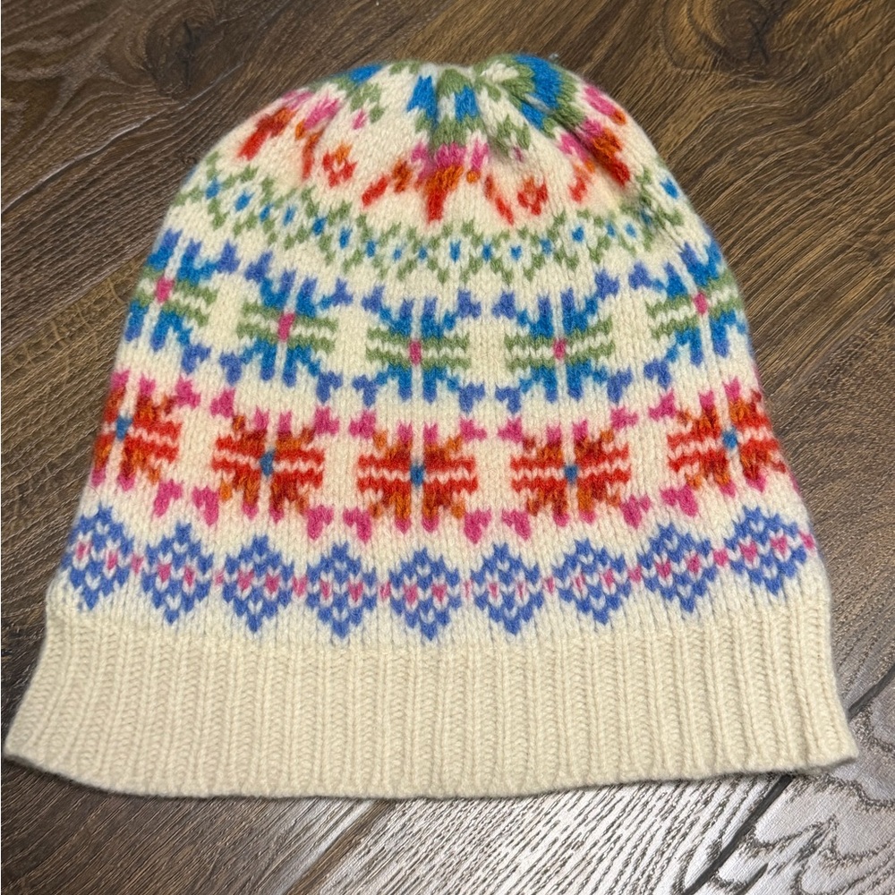 GAP wool vintage Colorful Patterned Kids Knit Hat
L/xl